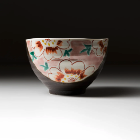 Kutani ware Large Rice Bowl – Hanamaru